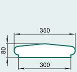 Крышка парапетная LP30G - Изображение каталога Архистиль