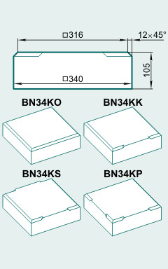 Основание тумбы BN34K - изображение товара каталога Архистиль