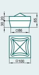 Барельеф FD10LR - изображение товара каталога Архистиль